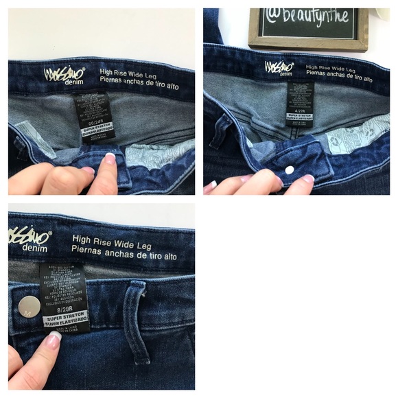 Target mossimo high rise wide leg jeans - Picture 7 of 7